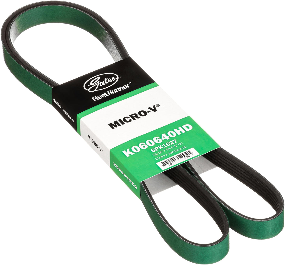 Gates K060640HD FleetRunner Heavy Duty Micro-V Belt-Alternator