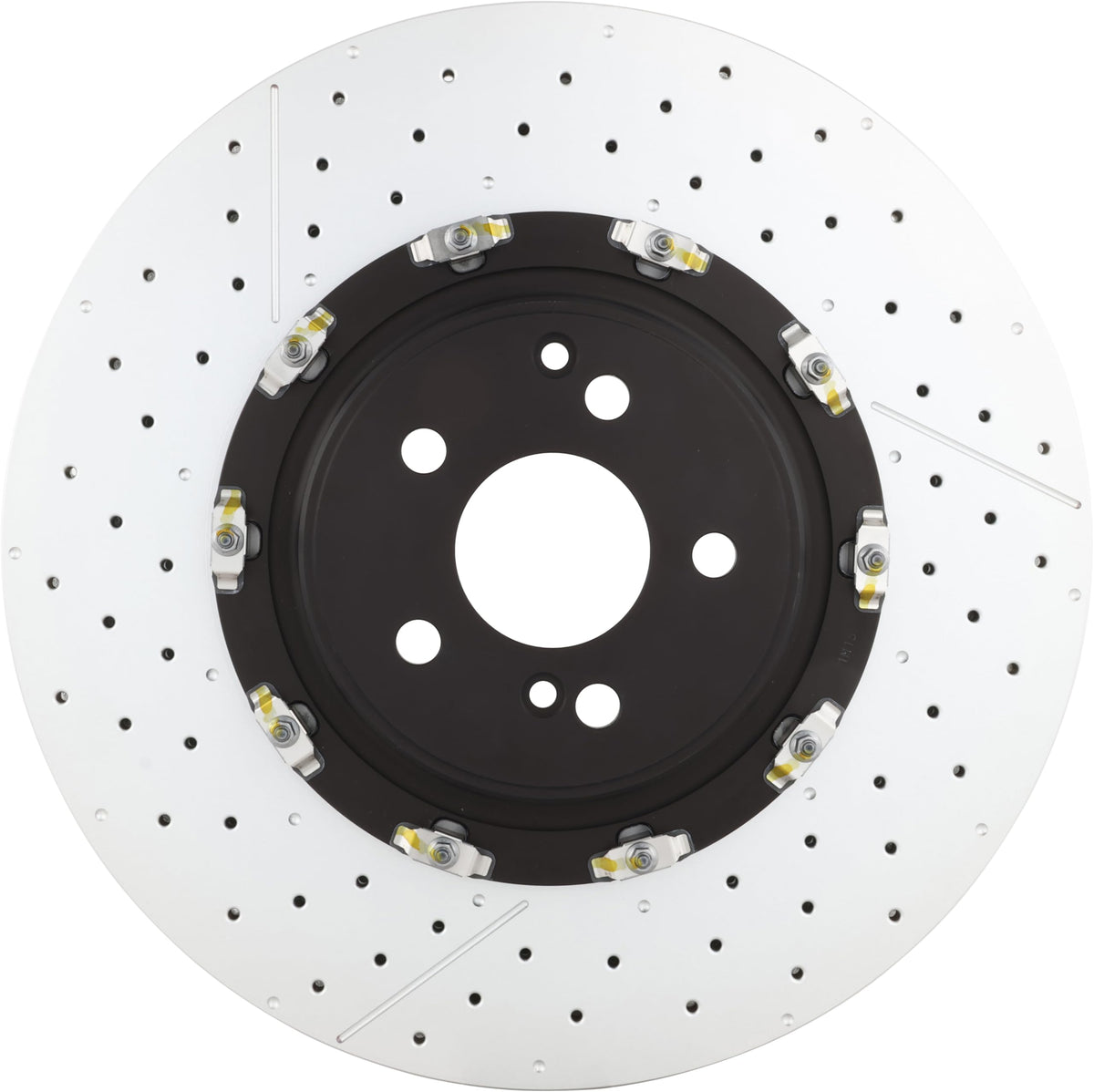 BREMBO 09931333C02 Brembo 09.9313.33 Floating two piece UV Coated Pillar Vented drilled + Slotted Front Brake Rotor MERCEDES-BENZ OE# A2304211212