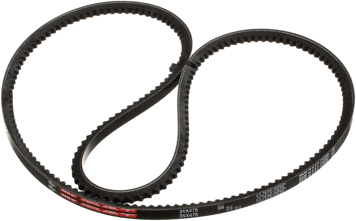 Gates 3VX475 NARROW SECTION MOLDED NOTCH V-BELT