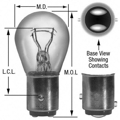 WAGNER 17916 Wagner Lighting 17916 Standard Multi-Purpose Light Bulb Box of 10