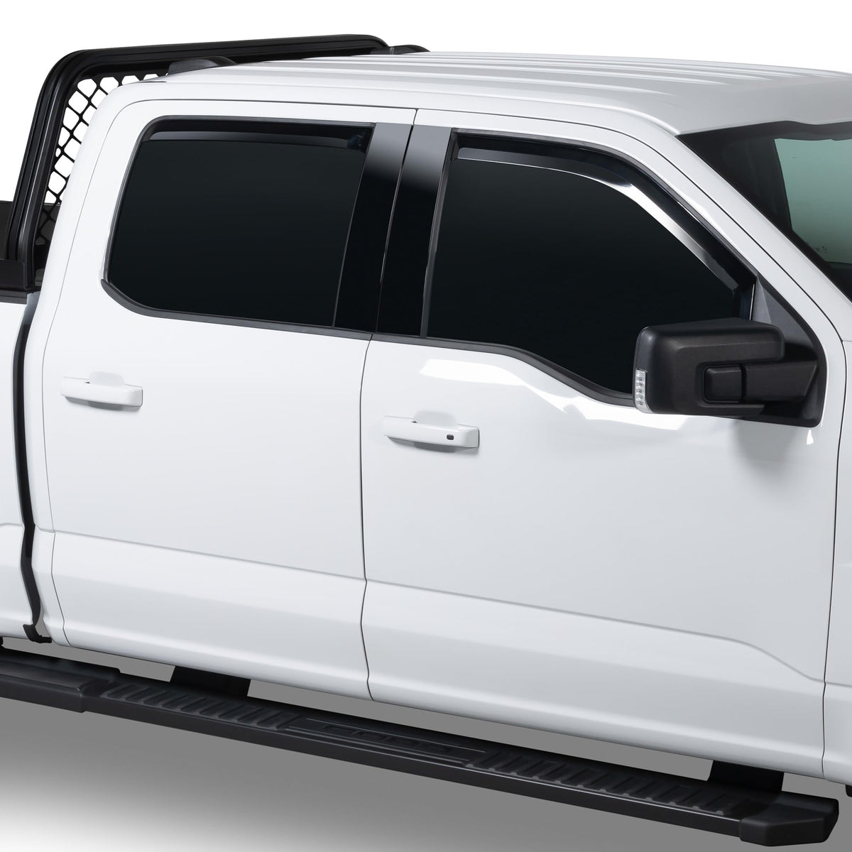 PUTCO 580137 Putco 580137 Element Tinted Window Visor - Set of 4