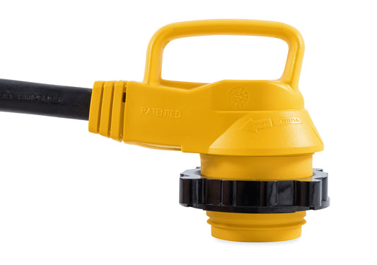 CAMCO 55522 Camco 55522 18" 30 AMP Standard Male / 30 AMP 90 Degree Locking Female PowerGrip Adapter