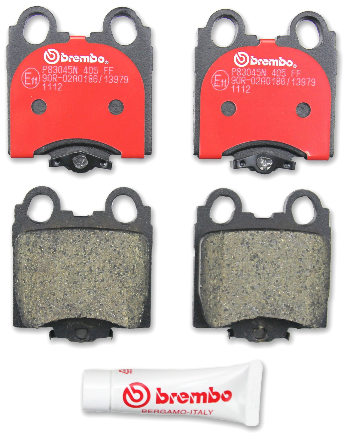 BREMBO P83045N Brembo P83045N Premium Ceramic Rear Disc Brake Pad Set LEXUS/TOYOTA OE# 0446630161