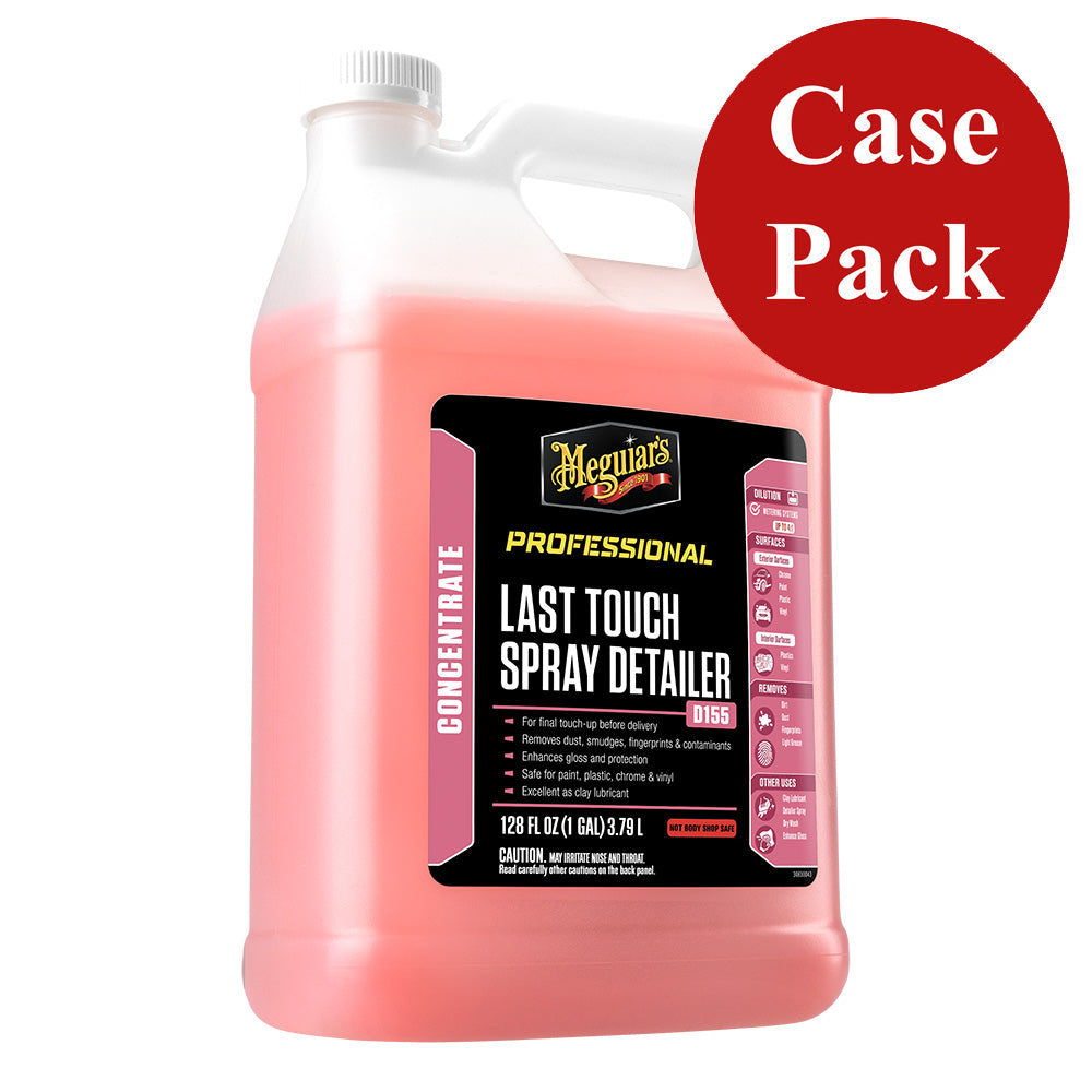 Meguiar's D15501CASE Meguiar's Detailer Last Touch Spray Detailer - 1-Gallon *Case of 4*