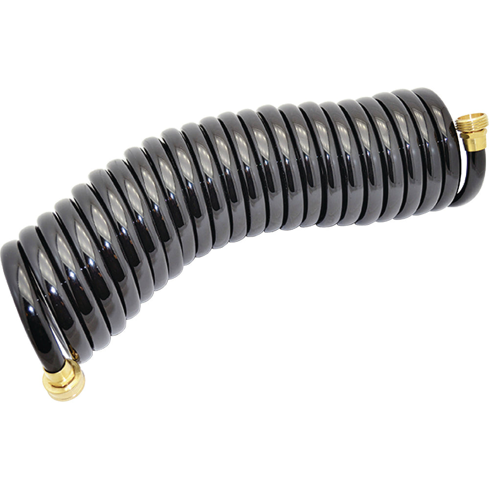 Johnson Pump 10615-00 Johnson Pump Coiled Wash Down Hose - 25' - 1/2" Diameter