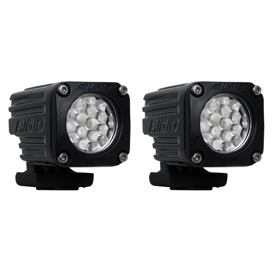 RIGID Industries 20541 RIGID Industries Ignite Surface Mount Diffused - Pair - Black