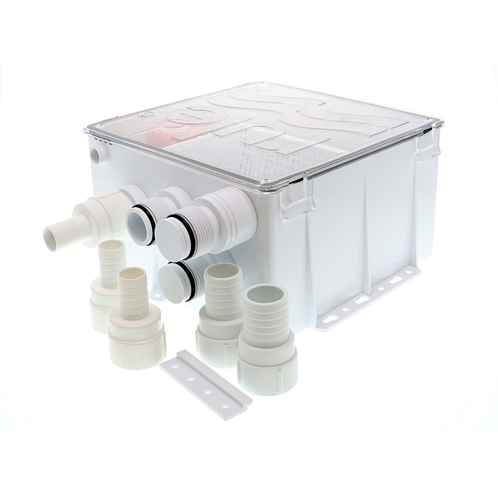 Rule 98B-24 Rule Shower Drain Box w/800 GPH Pump - 24V