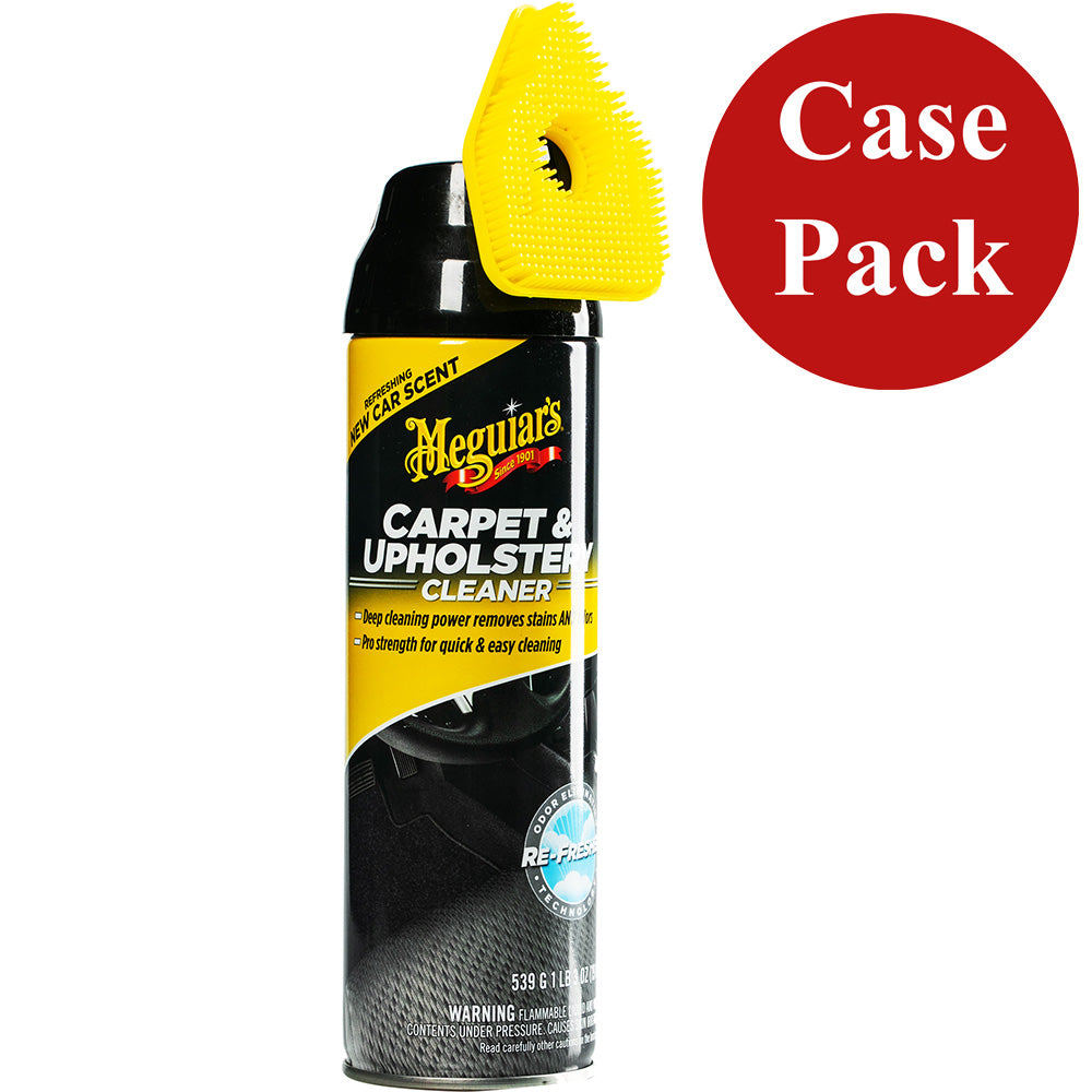 Meguiar's G191419CASE Meguiar's Carpet &amp; Upholstery Cleaner - 19oz. *Case of 6*