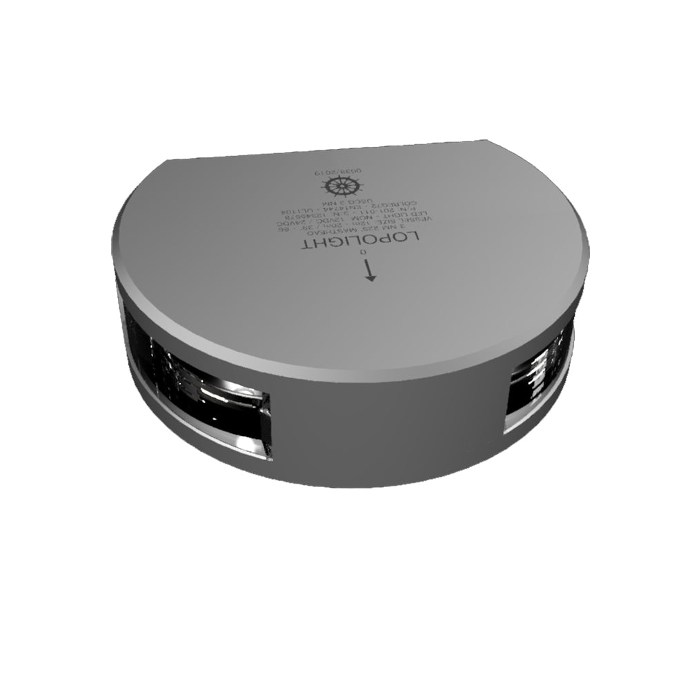 Lopolight 201-011 Lopolight Series 201-011 - Masthead Light - 3NM - Vertical Mount - White - Silver Housing