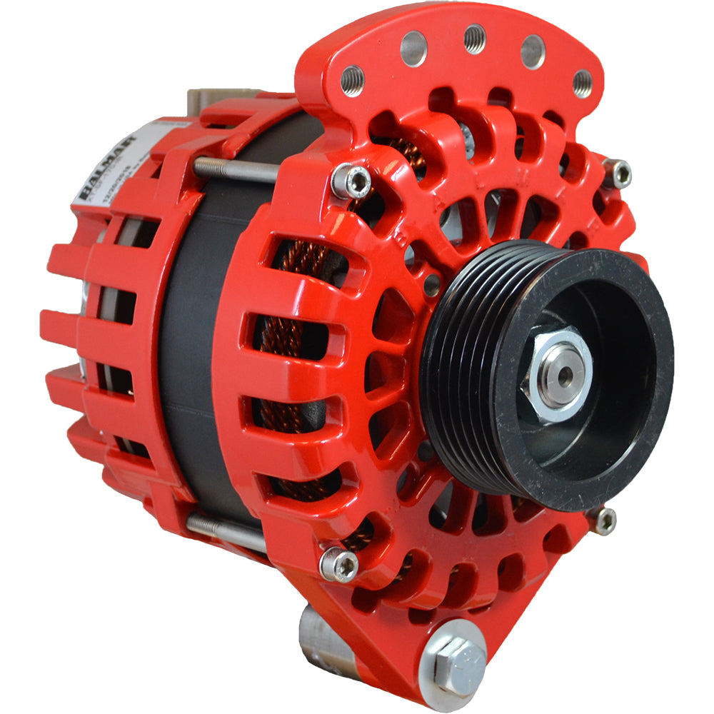 Balmar XT-SF-170-IR Balmar Alternator 170 Amp, 12V Single Foot Internal Regulator K6 Pulley