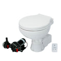 Johnson Pump AquaT Toilet Silent Electric Compact - 12V w/Pump