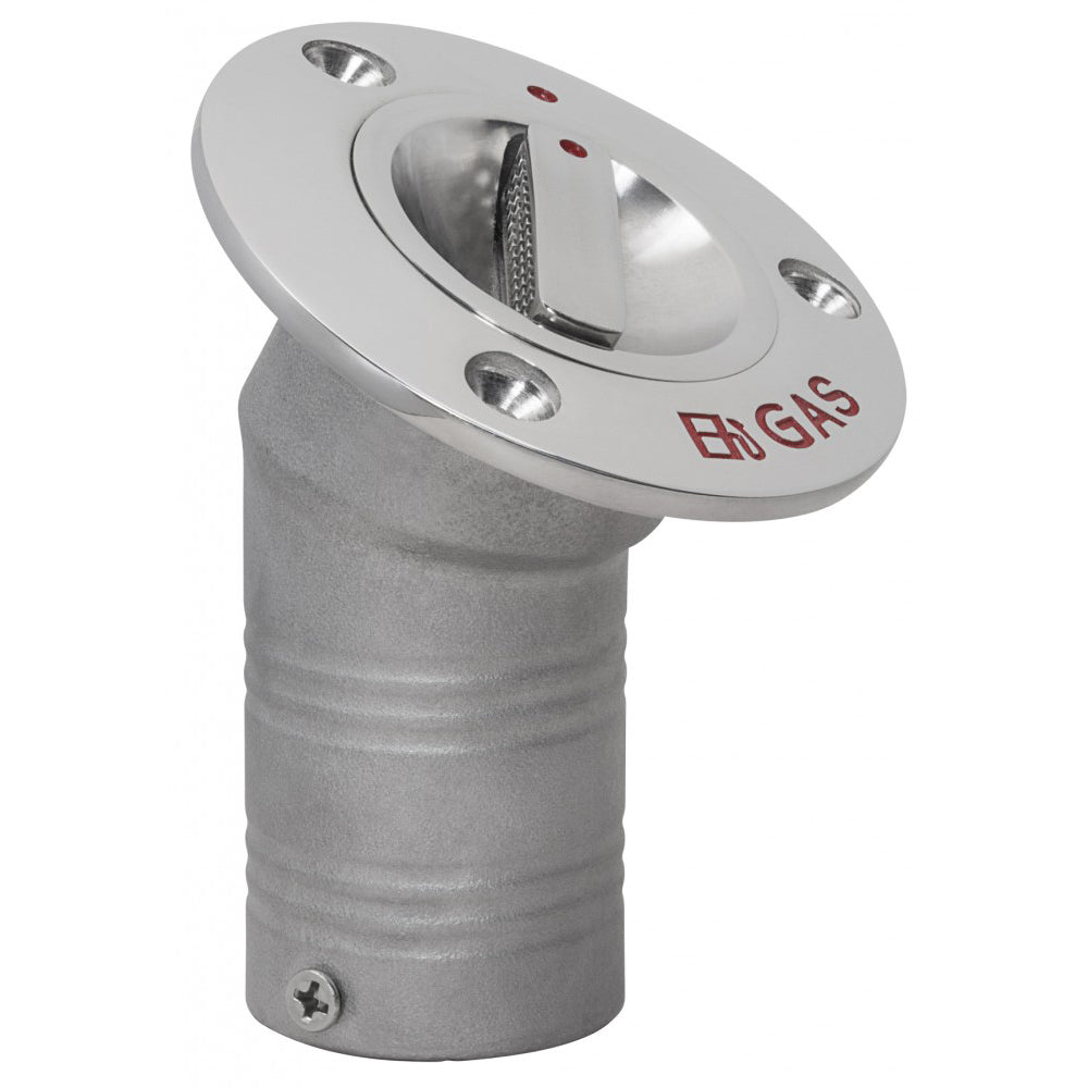 Whitecap 6123AEPA Whitecap EPA Pull-UP Deck Fill - 30&deg; - Angled - 1-1/2" - Gas