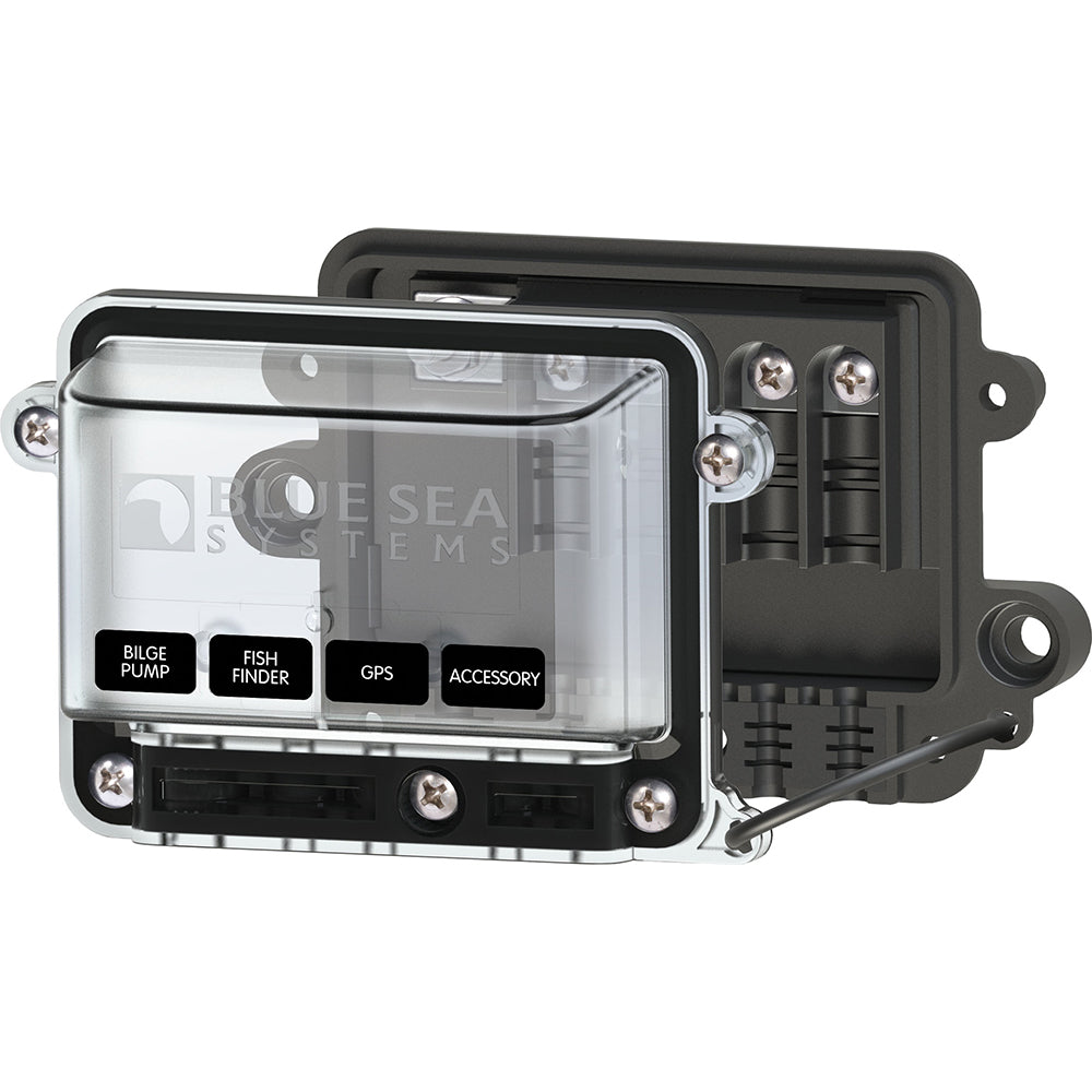 Blue Sea Systems 2356 Blue Sea 2356 Water Resistant BusBar - 100 Amp w/Cover
