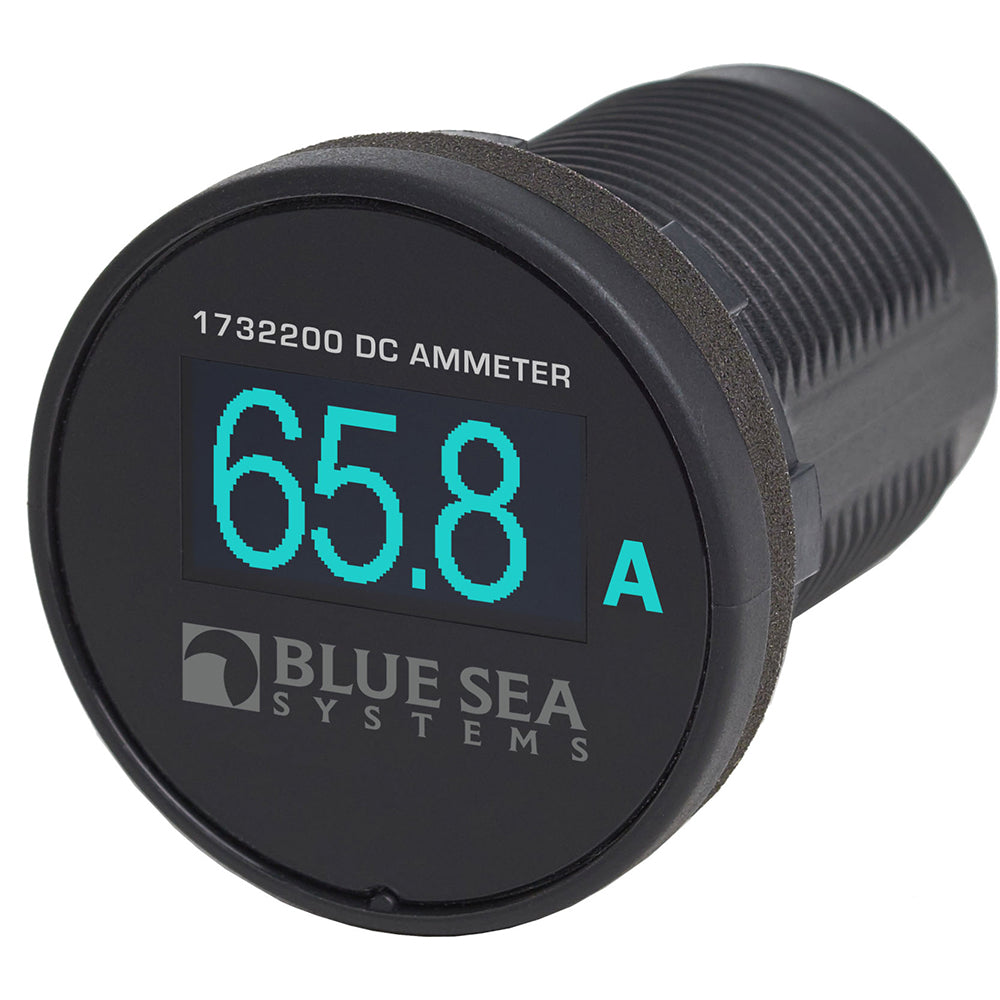Blue Sea Systems 1732200 Blue Sea 1732200 Mini OLED Ammeter - Blue