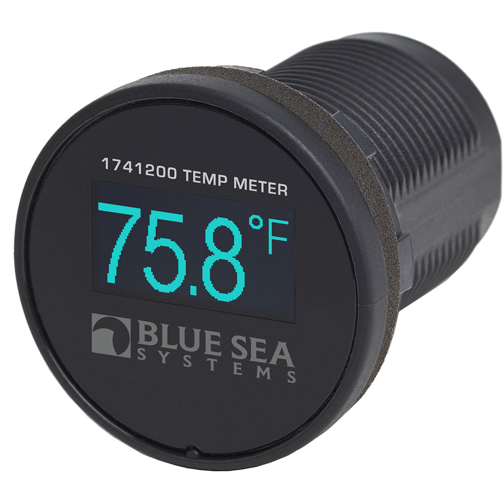 Blue Sea Systems 1741200 Blue Sea 1741200 Mini OLED Temperature Monitor - Blue