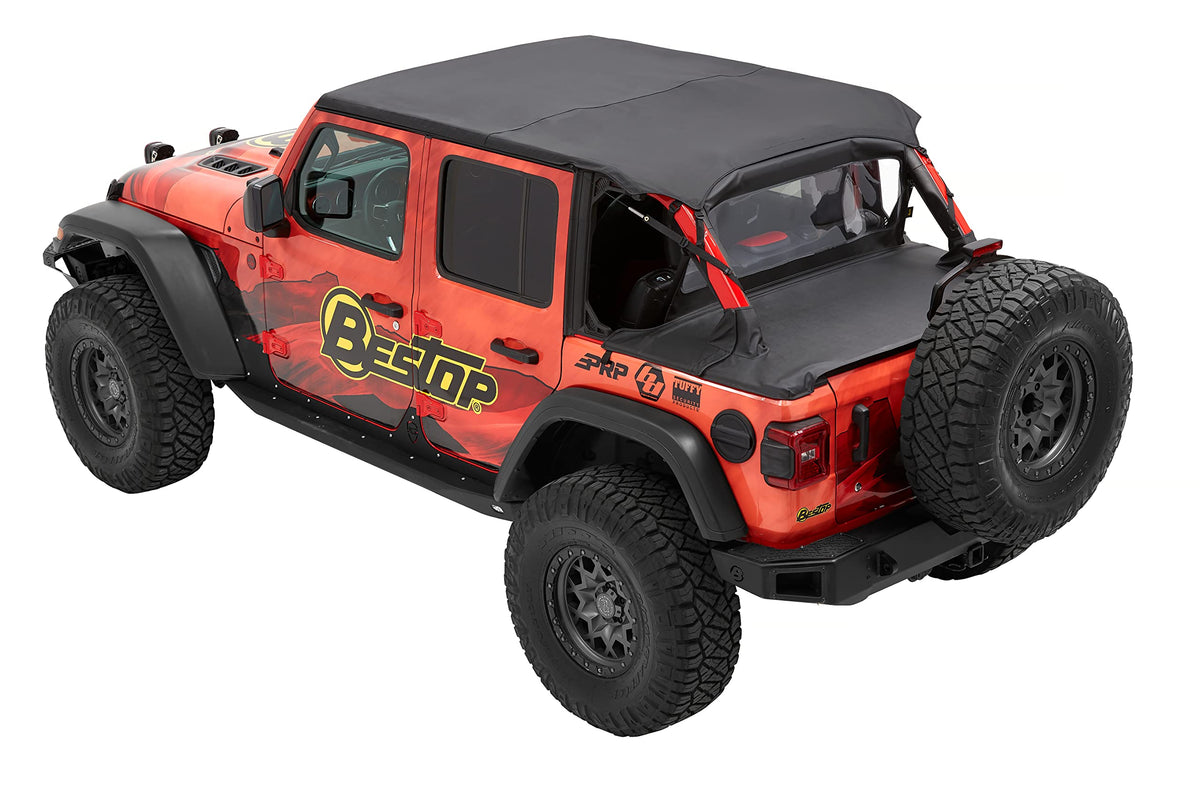 BESTOP 52608-35 Bestop Header Safari Cable Style Bikini 5260835 for Jeep Wrangler JL 4-Door