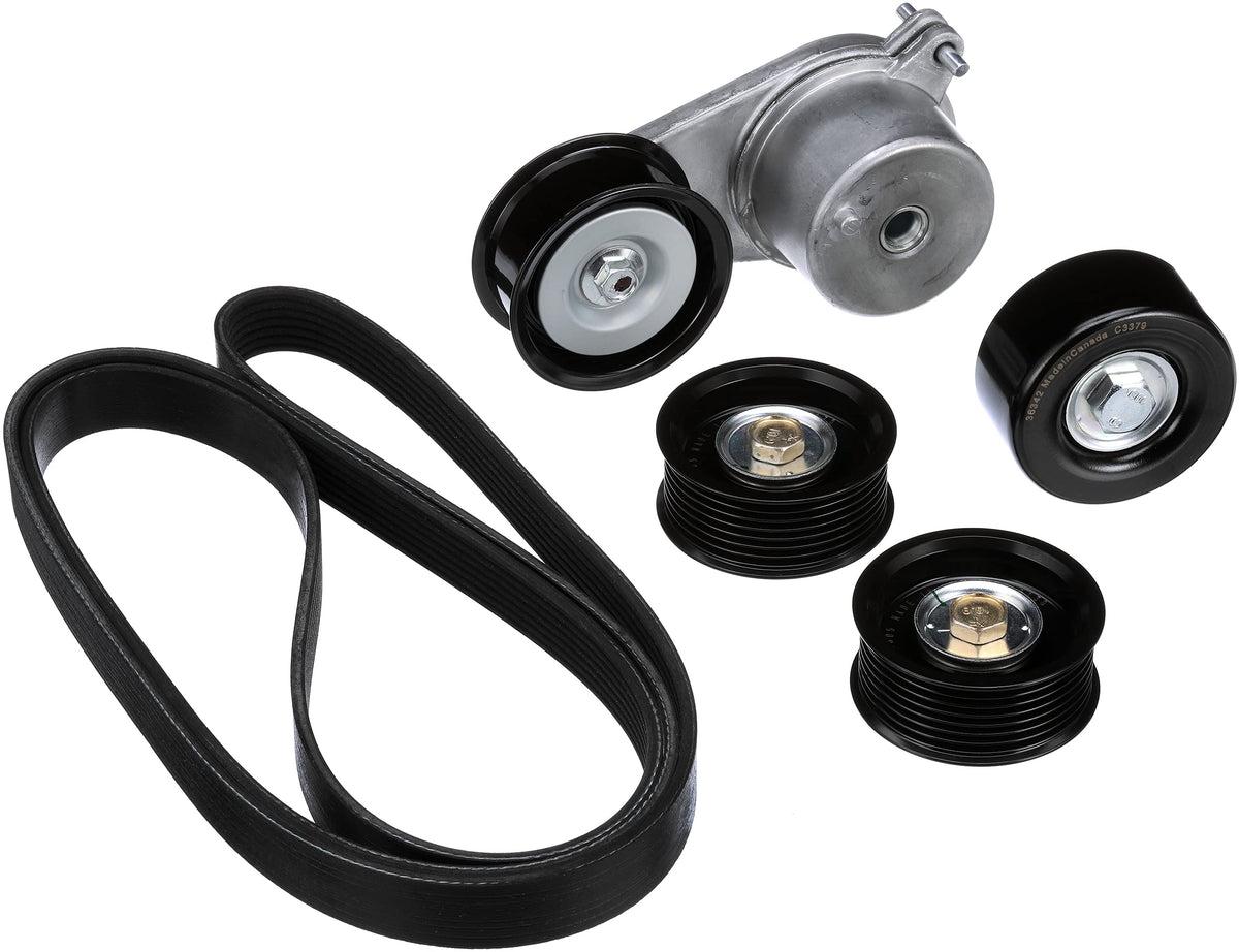 Gates 90K-39129B Complete Serpentine Belt Drive Component Kit