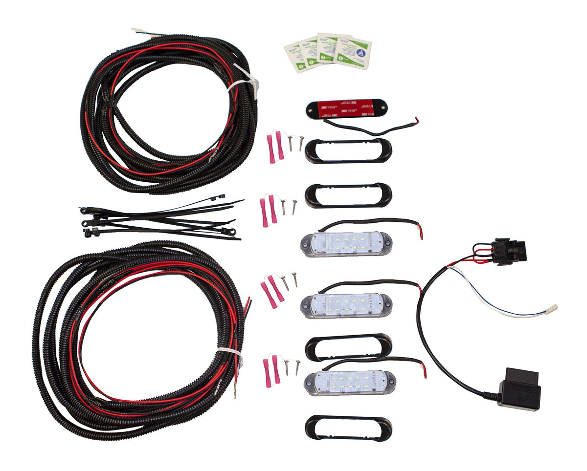 LUND 54300 Lund 54300 NightFX Guide Lights for 2015-2019 Ford F-150/F-250/F-350, Black