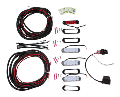 LUND 54300 Lund 54300 NightFX Guide Lights for 2015-2019 Ford F-150/F-250/F-350, Black
