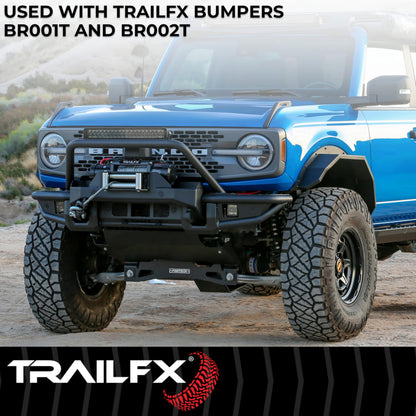 TRAILFX BR003T Trailfx BR003T BRONCO FRONT BUMPER SKID PLATE