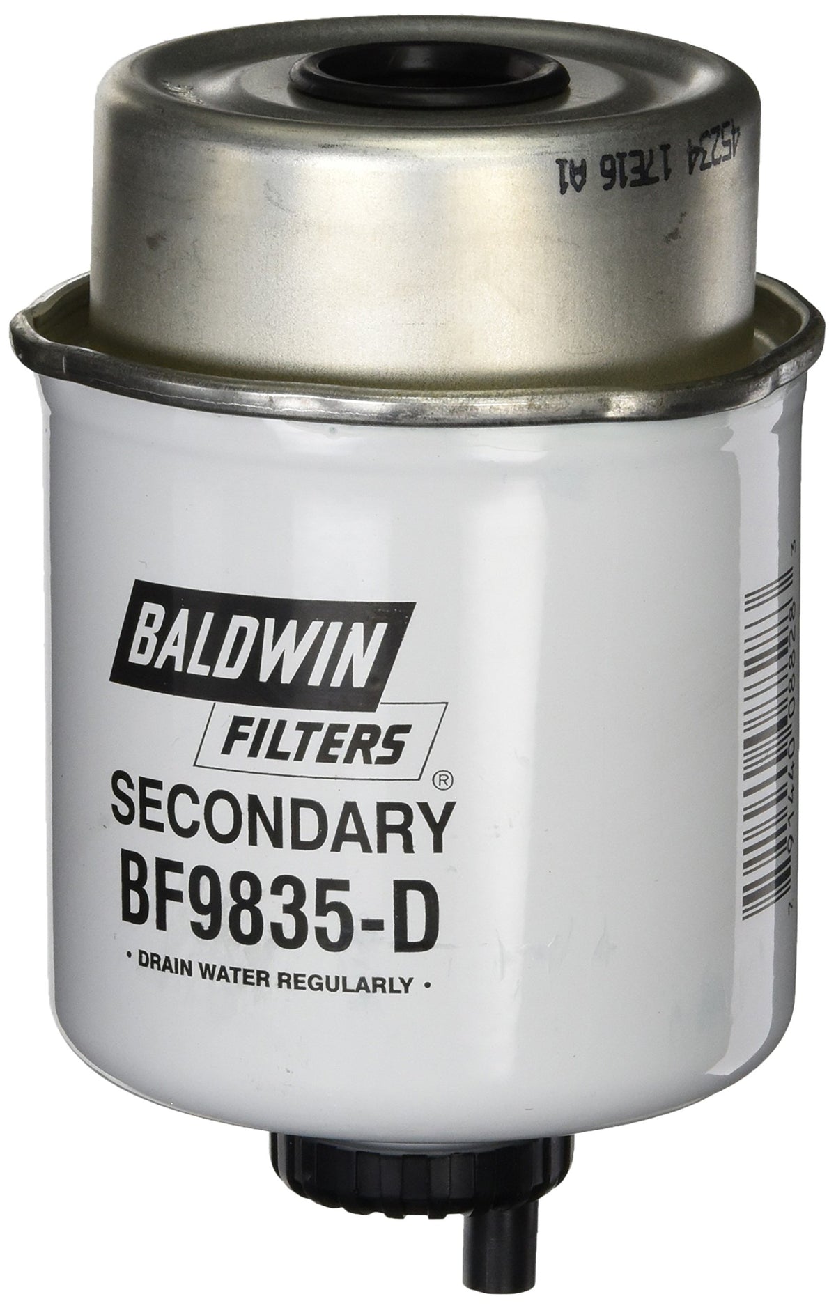 Baldwin Filters BF9835-D Fuel Filter (5-9/32 x 3-3/16 x 5-9/32 In
