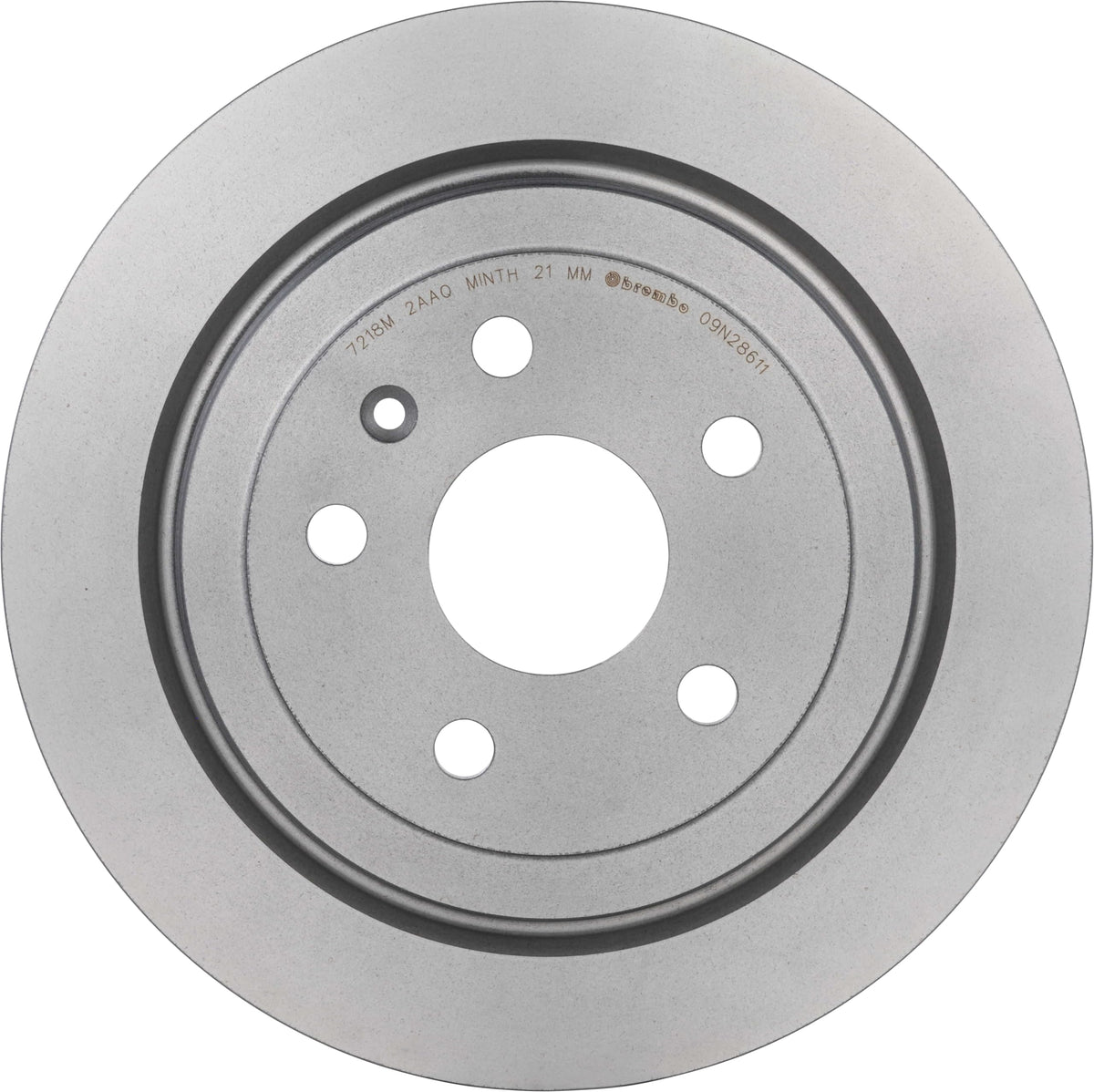 BREMBO 09N28611C02 Brembo 09.N286.11 UV Coated vented Rear Brake Rotor CADILLAC/CHEVROLET OE# 13501315