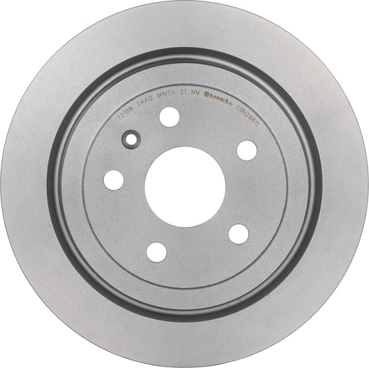 BREMBO 09N28611C02 Brembo 09.N286.11 UV Coated vented Rear Brake Rotor CADILLAC/CHEVROLET OE# 13501315