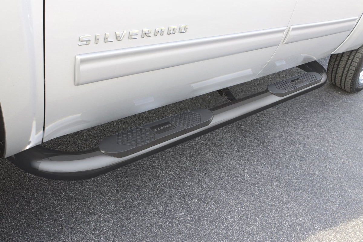 LUND 23789010 Lund 23789010 Stainless Steel Polished 5" Inch Oval Curved Nerf Bars for 2019 Ford Ranger SuperCrew