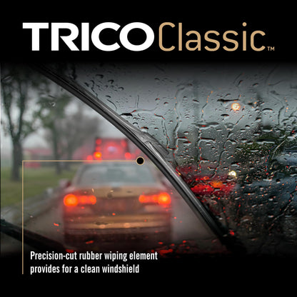 TRICO 33-101 TRICO Classic 10 Inch Wiper Blade, Strength and Durability with Steel Frame for Select Model Years (33-101)