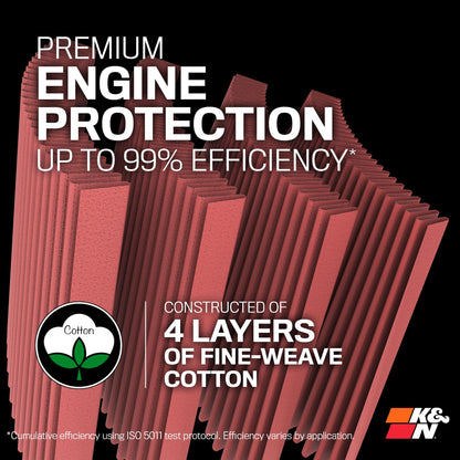 K&N FILTER RF-1041 K&N High-Flow Original Lifetime Universal Clamp-On Air Filter: High Performance, Premium, Washable: Flange Diameter: 6 In, Filter Height: 7.5 In, Flange Length: 1 In, Shape: Round Tapered, RF-1041