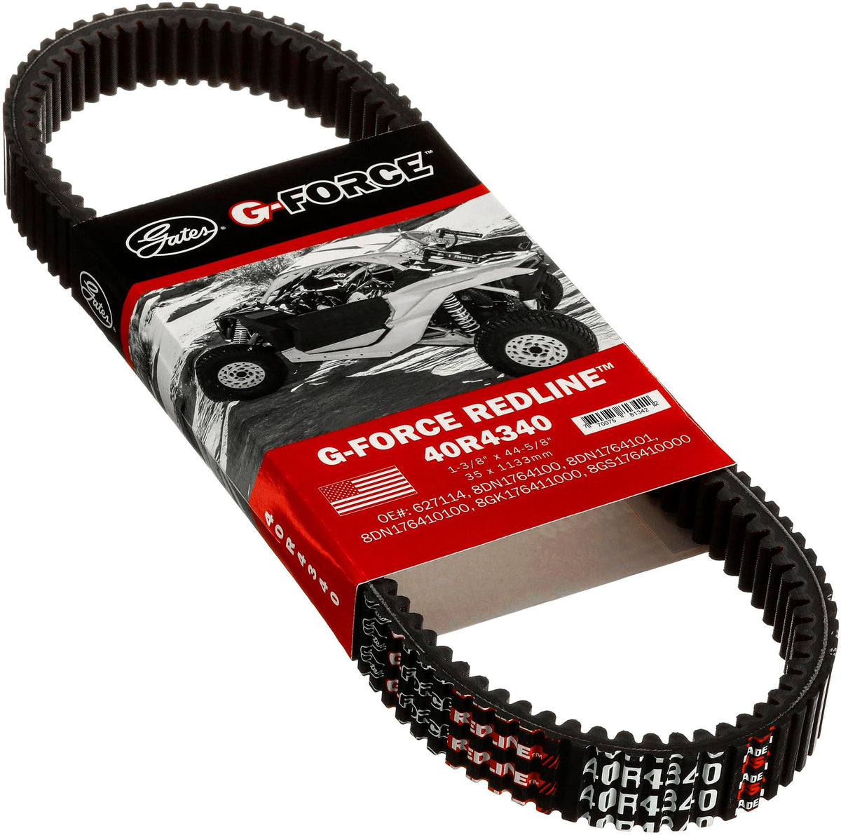 Gates 40R4340 G-Force RedLine Continuously Variable
