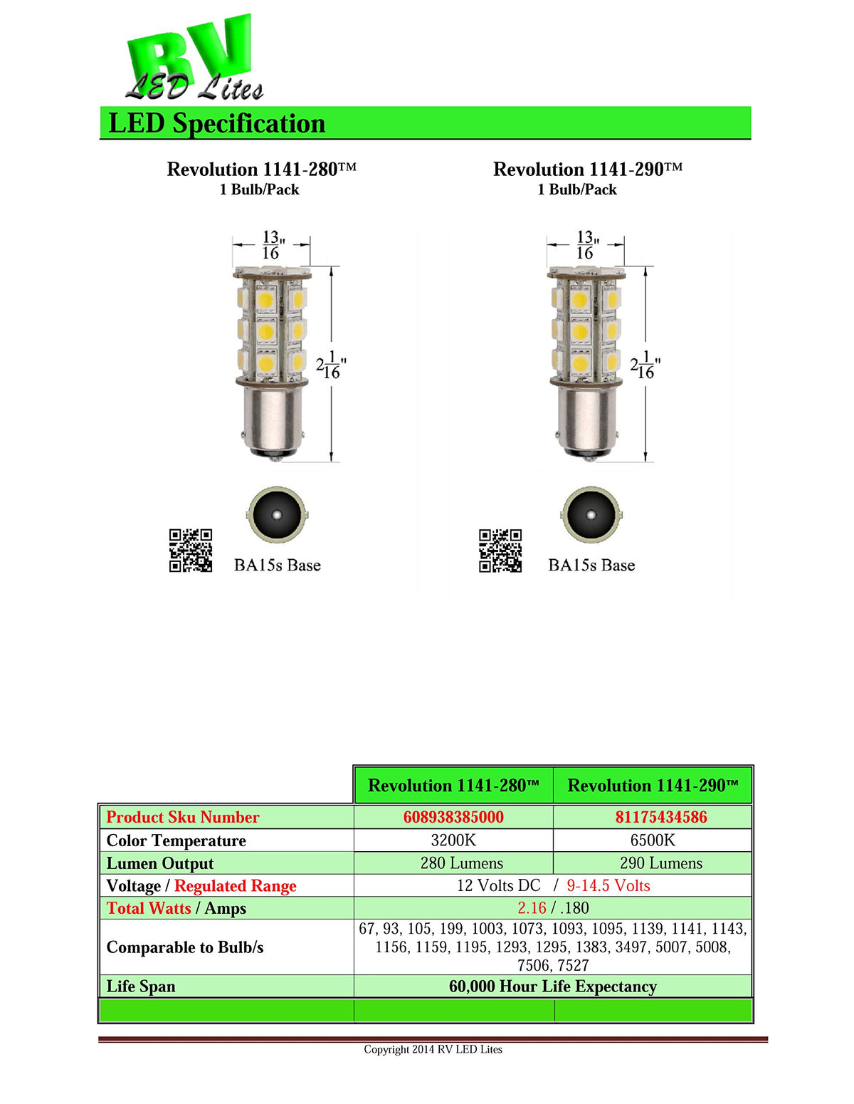 AP PRODUCTS 016-1141-290 Ap Products 016-1141-290 REVOLUTION 1141-290