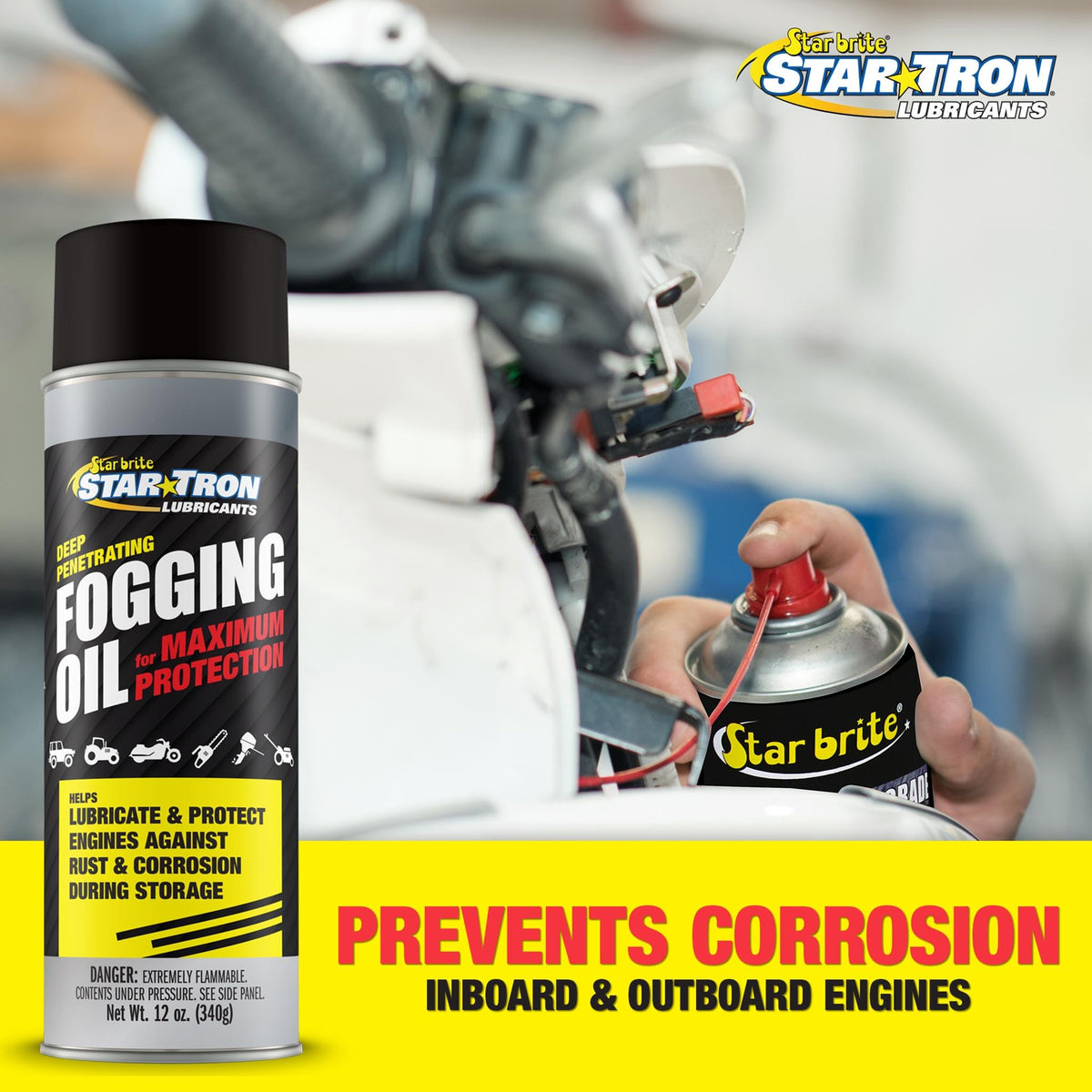 STAR BRITE 084812 STAR BRITE Fogging Oil - Rust & Corrosion Protection