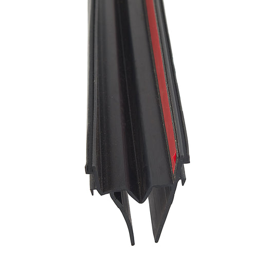 AP PRODUCTS 018-2062-96 AP Products 018-2062-96 Double EKD Base, Black /1-1/4" x 1-3/4" x 8'