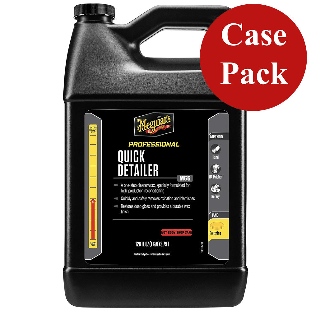 Meguiar's M6601CASE Meguiar's Mirror Glaze&reg; Quick Detailer - 1 Gallon *Case of 4*