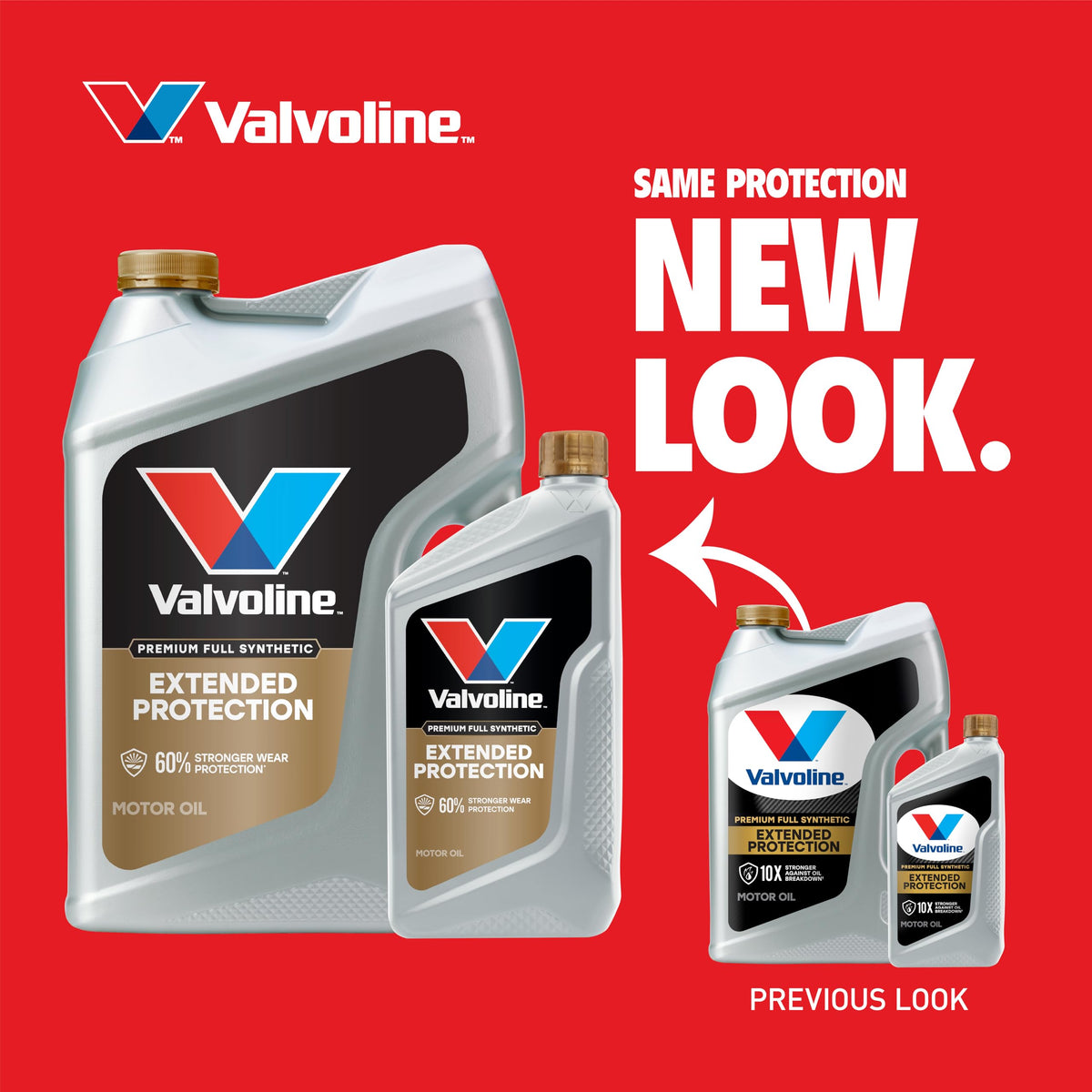 VALVOLINE 891678 Valvoline Extended Protection Full Synthetic Motor Oil SAE 5W-30 1 QT