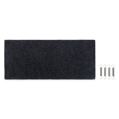 CAMCO 42935 Camco Wrap Around Step Rug- Protects Your RV from Unwanted Tracked in Dirt, Works on Electrical & Manual RV Steps - Extra Large - 23 inch - Gray - (42935)