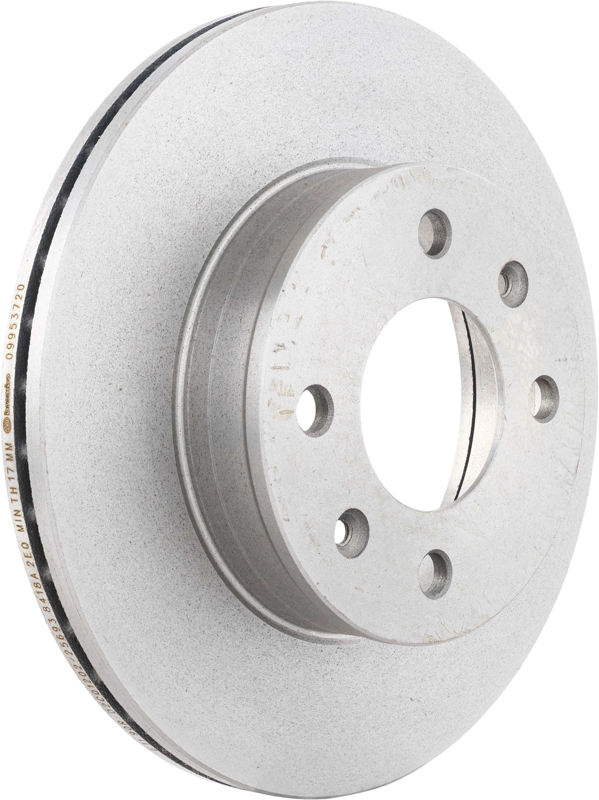 BREMBO 09953720C02 Brembo 09.9537.20 Standard vented Front Brake Rotor HYUNDAI/KIA (DYK) OE# 5171225061