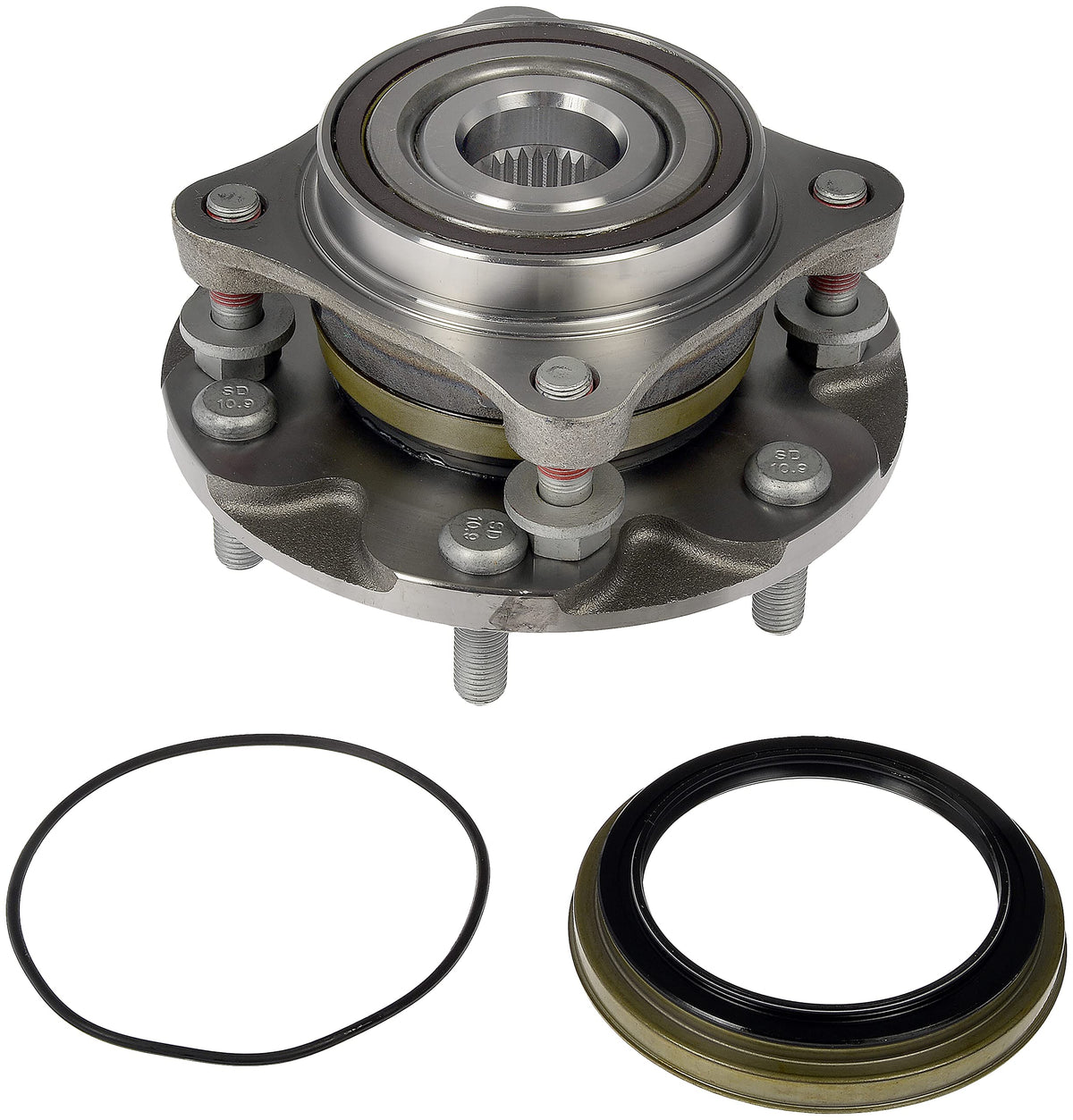 DORMAN 950-001 Dorman 950-001 Pre-Pressed Hub Assembly - Front Compatible with Select Lexus / Toyota Models (OE FIX)