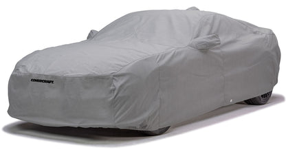 COVERCRAFT C17794AC Covercraft Custom 5-Layer Softback All Climate Car Cover – C17794AC – Compatible with: 2015-2019 Ford Mustang Coupe (Excludes Shelby GT350/GT500 Models) – Gray