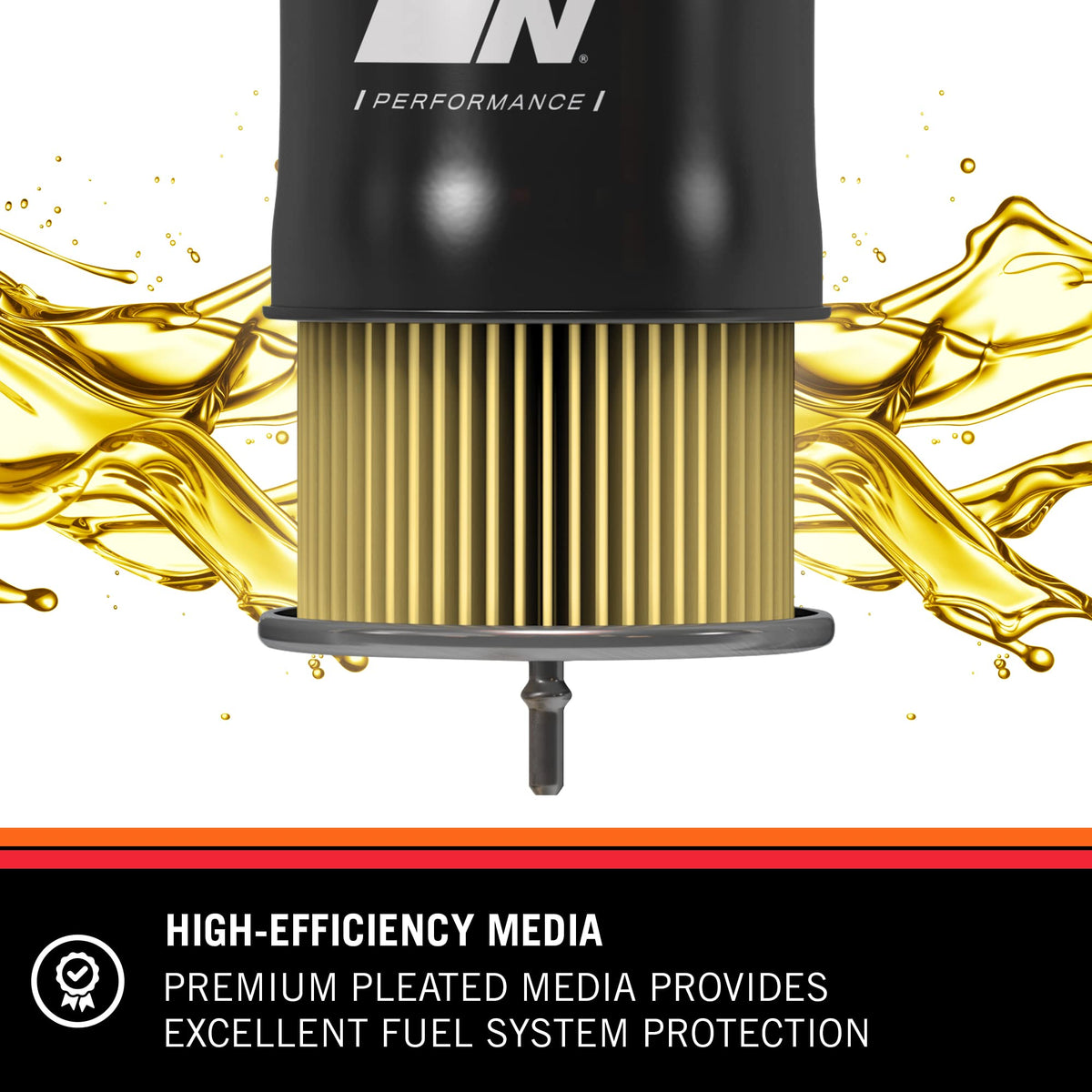 K&N FILTER PF-2100 K&N Gasoline Fuel Filter: High Performance Fuel Filter, Premium Engine Protection, Compatible with 1982-2012 GM Truck/Passenger Car Fuel Injected Gasoline Engines, PF-2100