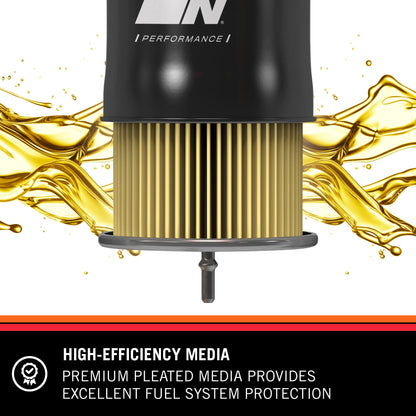 K&N FILTER PF-2100 K&N Gasoline Fuel Filter: High Performance Fuel Filter, Premium Engine Protection, Compatible with 1982-2012 GM Truck/Passenger Car Fuel Injected Gasoline Engines, PF-2100