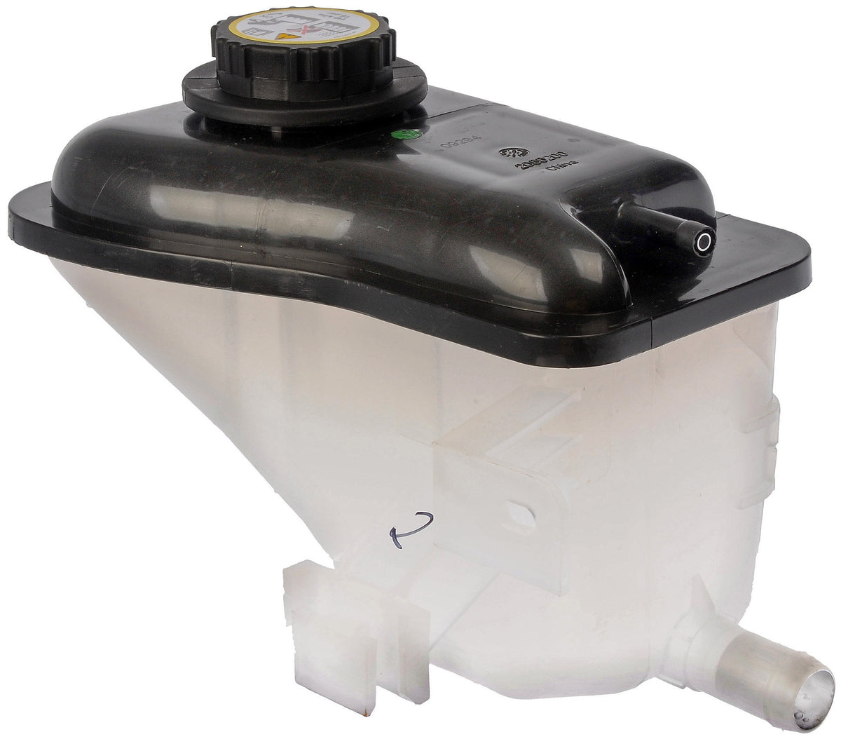 DORMAN 603-200 Dorman 603-200 Front Pressurized Coolant Reservoir with Cap Compatible with Select Ford / Mercury Models
