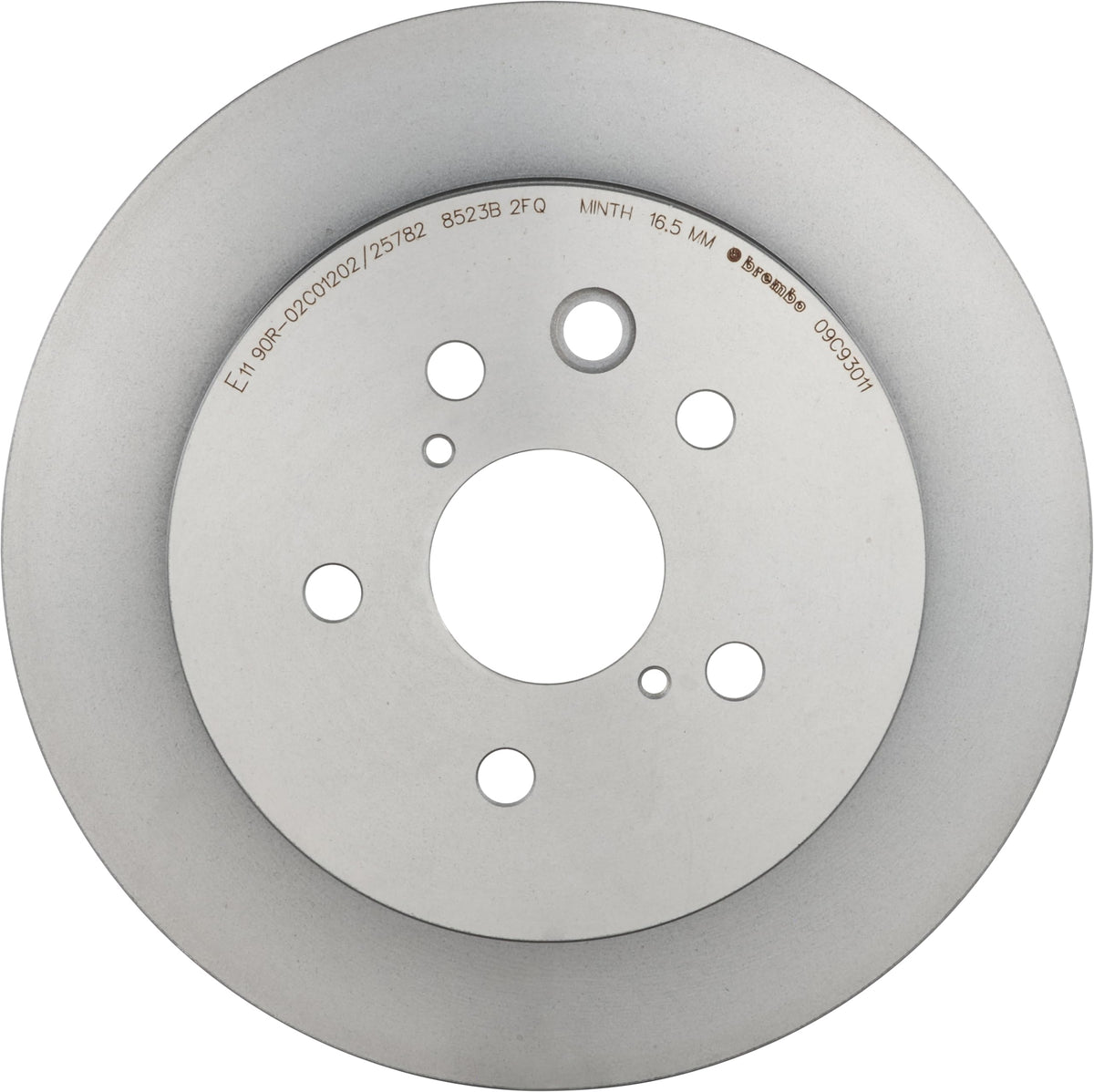 BREMBO 09C93011C02 Brembo 09.C930.11 UV Coated vented Rear Brake Rotor LEXUS/TOYOTA OE# 4243130290