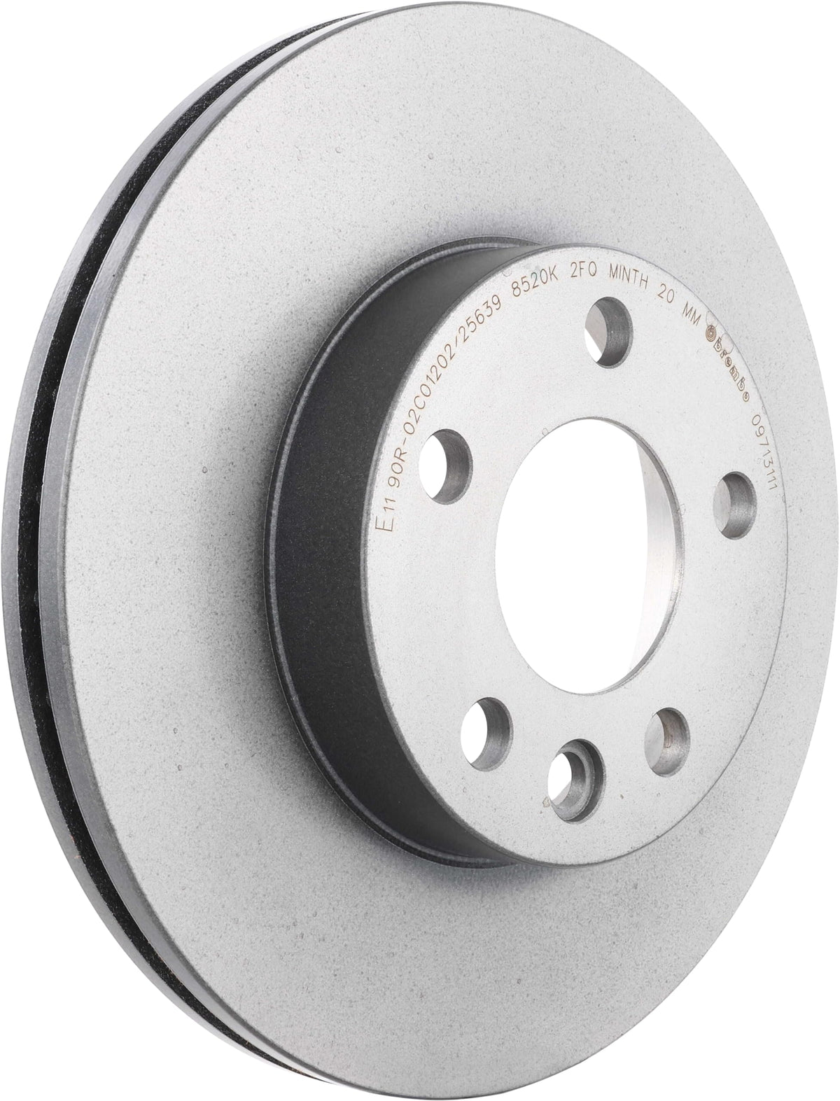 BREMBO 09B53511C02 Brembo 09.B535.11 UV Coated vented Front Brake Rotor CHEVROLET OE# 25955931