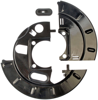 DORMAN 924-213 Dorman 924-213 Rear Brake Dust Shield - 1 Split Compatible with Select Cadillac / Chevrolet / GMC Models (OE FIX)