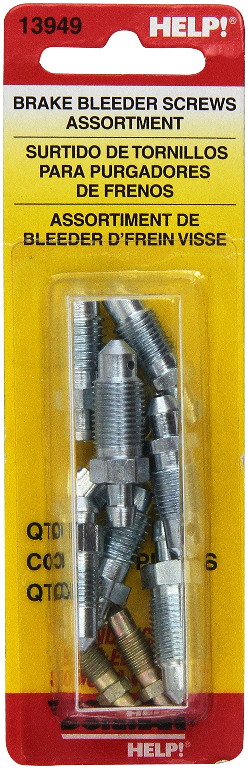 DORMAN 13949 Dorman 13949 Bleeder Screw Assortment Kit