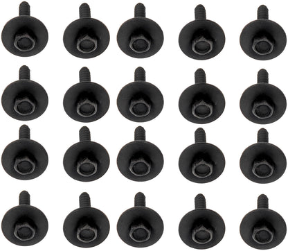 DORMAN 700-115 Dorman 700-115 Splash Shield Retainer Hardware - Self-Tapping Hex Head - M4.8 X 25 mm, 20 Pack