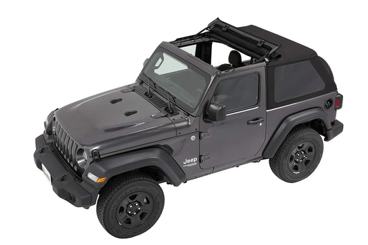 BESTOP 56862-35 Bestop Trektop Black Diamond 5686235 for Jeep Wrangler JL 2-Door 2018-2027
