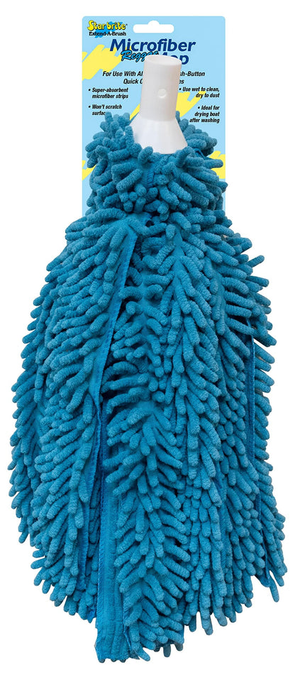 STAR BRITE 040103 STAR BRITE Microfiber Reggae Mop with Quick Connect